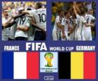 Fransa, Almanya, çeyrek finalde Brezilya 2014
